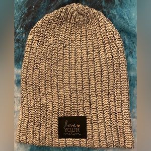 Love Your Melon - Black Speckled Beanie